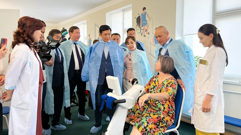Depýtattar Mańǵystaý oblysyndaǵy 150 naýqasqa arnalǵan medıtsınalyq nysandy aralady
