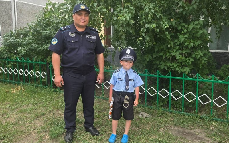 Павлодардағы ауылдардың бірінде тоғыз жасар тәртіп сақшысы тұрады