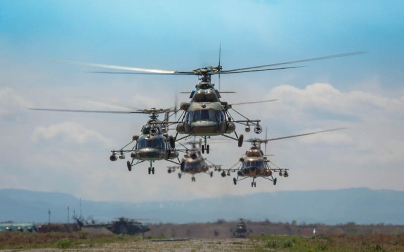 военный вертолеты