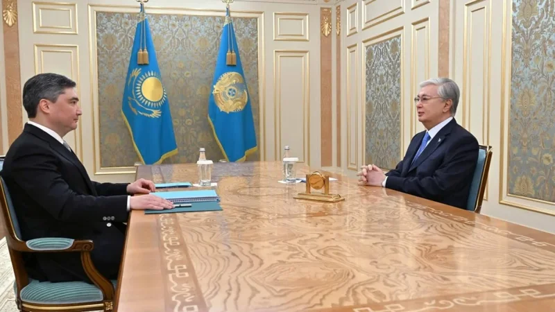 Давлат раҳбари Бош вазир Олжас Бектеновни қабул қилди