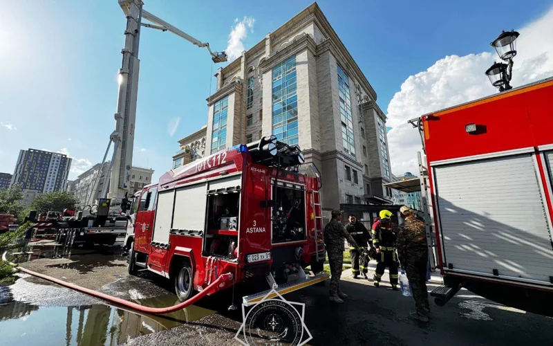 Пожар в ресторане в Астане локализован