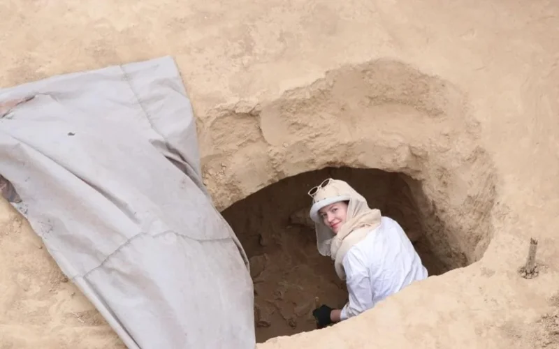 Noble nomad warrior’s tomb unearthed in Kazakhstan’s Turkistan region