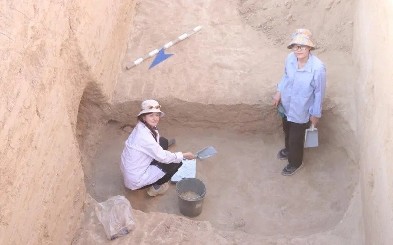 Noble nomad warrior’s tomb unearthed in Kazakhstan’s Turkistan region 