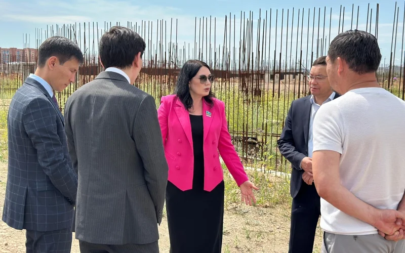 Депутат Мажилиса ознакомилась с ходом строительства реабилитационного центра в Кокшетау