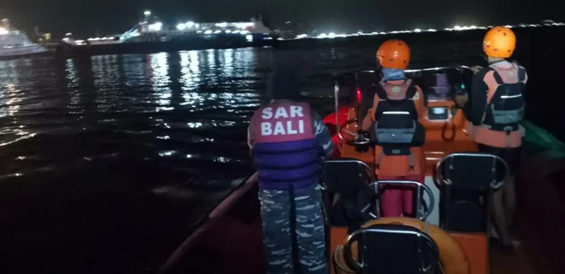 Dozens missing after ferry carrying 65 people sinks off Indonesia’s Bali