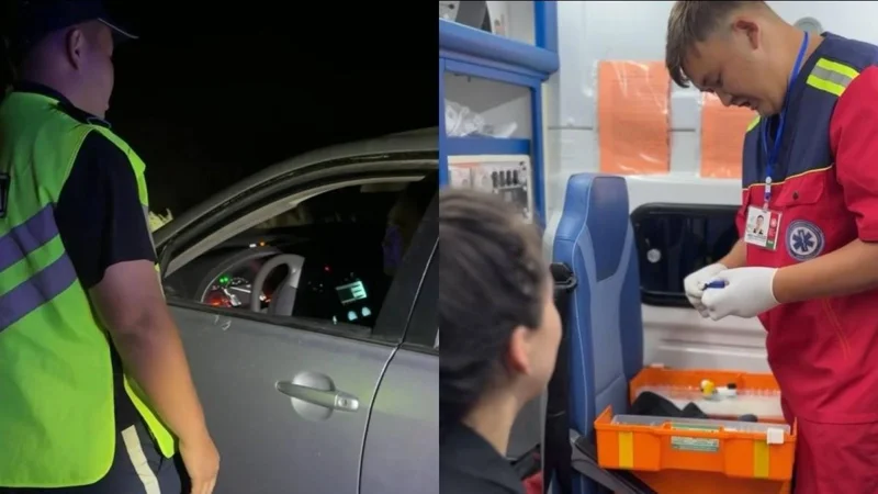 МВД усилило меры безопасности на дороге в связи с потоком туристов к Алаколю