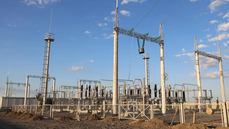 Алакөл жағалауына жаңа желіден электр қуаты беріле бастады