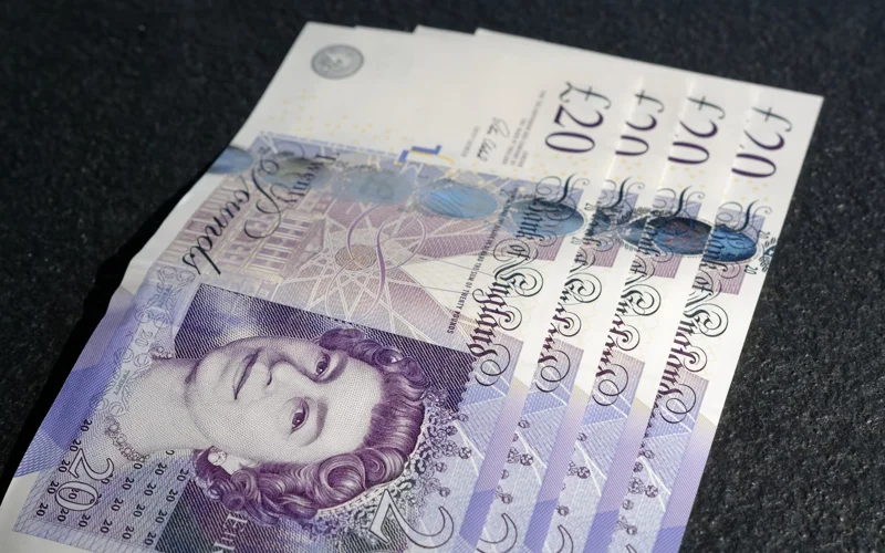 British banknote