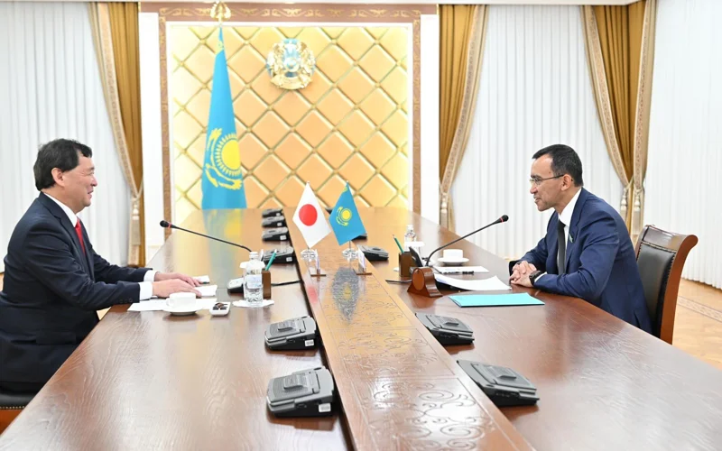 Спикер Сената РК – Послу Японии: Нам интересен опыт вашей законотворческой работы