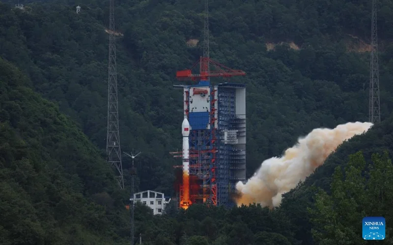 China's test satellite
