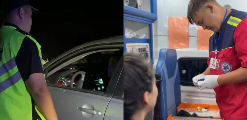 Alakólge aǵylǵan týrıster aǵynyna baılanysty jolda qaýipsizdik sharalary kúsheıtildi 