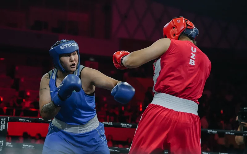 Елдана Талипова одержала победу над представительницей Узбекистана на Кубке мира по боксу