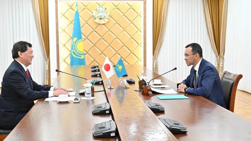 Сенат төрағасы Жапонияның Қазақстандағы елшісімен кездесті