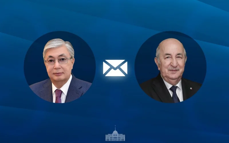 Касым-Жомарт Токаев поздравил президента Алжира с Днем независимости