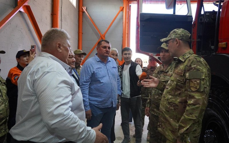 СҚО-да өртке қарсы ерікті құрылым ашылды СҚО-да өртке қарсы ерікті құрылым ашылды