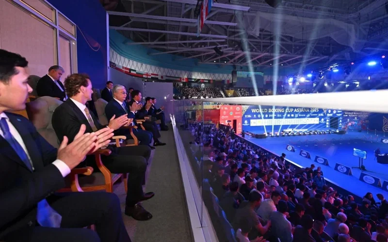 Tokayev attends final of World Boxing Cup 2025 in Astana