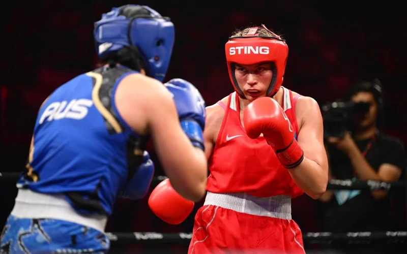 Наталья Богданова әлем кубогында жеңіс тұғырына көтерілді