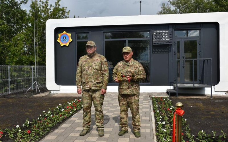 Первую модульную спасательную станцию открыли в Казахстане п