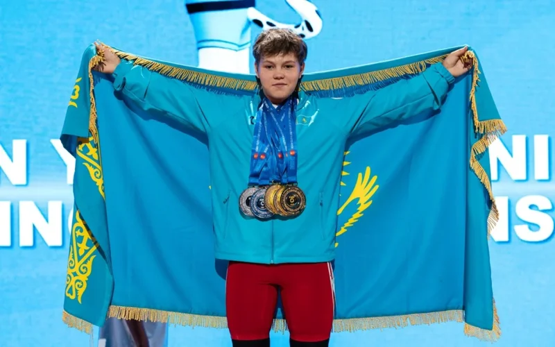Kazakhstan's Prozorova claims 2 medals at 2025 Asian Youth & Junior Weightlifting Championships