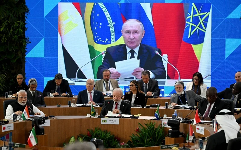 Путин обратился к участникам БРИКС
