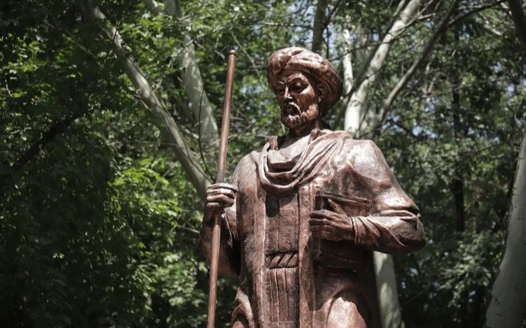 Monument to Alisher Navoi unveiled in Kyrgyzstan's Osh