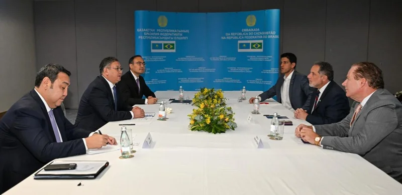 Kazakh FM, Brazilian business communities explore economic partnership prospects