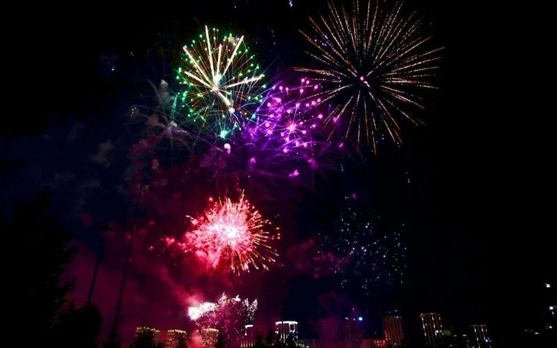 Astana celebrates Capital City Day with festive fireworks Astana celebrates Capital City Day with festive fireworks