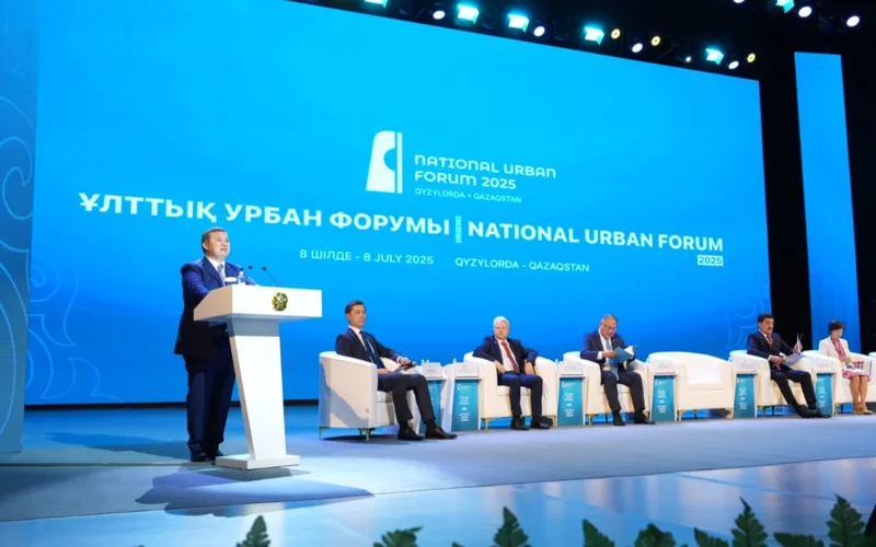 Qyzylordada «Qazaqstan ulttyq ýrban forýmy-2025» halyqaralyq forýmy bastaldy 