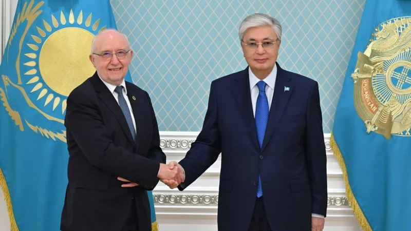 Kazakh President receives President of the ICAO Council