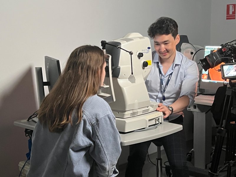 Eyes on innovation: How a Kazakh scientist is fusing AI, quantum physics, and vision care Mukhit Kulmaganbetov
