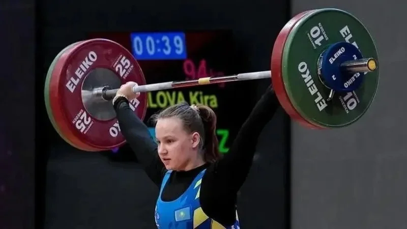 Kira Danilova claims gold at Asian Youth Weightlifting Championships 2025