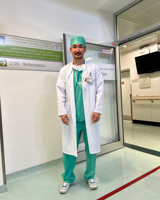 Eyes on innovation: How a Kazakh scientist is fusing AI, quantum physics, and vision care Mukhit Kulmaganbetov