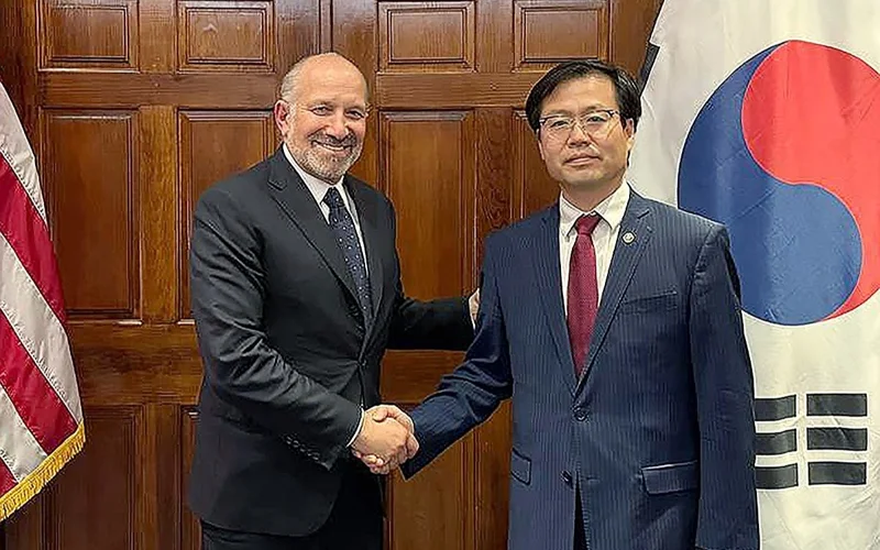 U.S. and South Korean ministers
