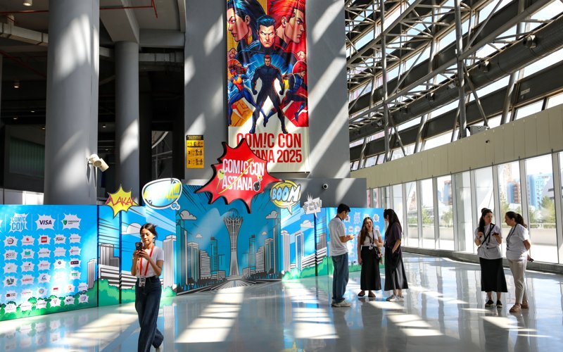 Елордада Comic Con Astana-2025 фестивалі басталды Елордада Comic Con Astana-2025 фестивалі басталды