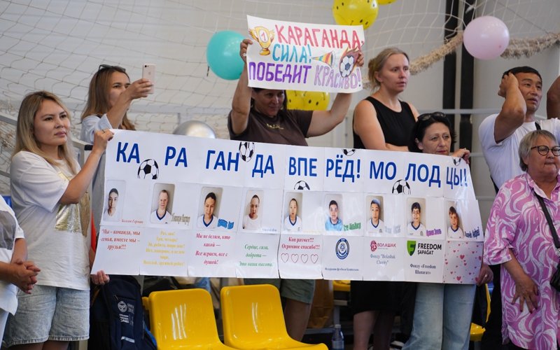 Астана мен Қарағанды командалары арасында инклюзивті футболдан жолдастық матч өтті Астана мен Қарағанды командалары арасында инклюзивті футболдан жолдастық матч өтті