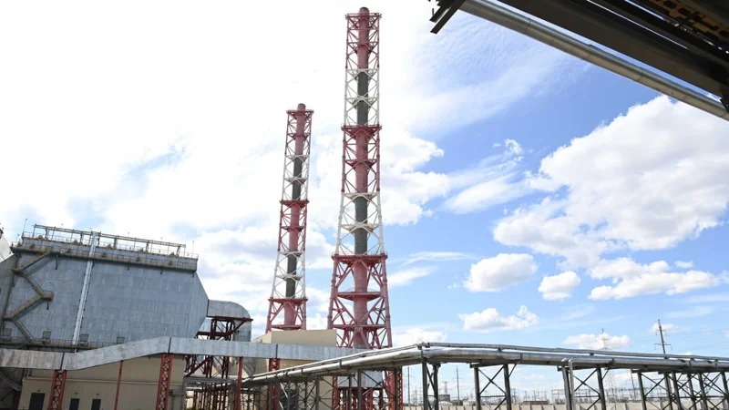 Глава государства ознакомился с деятельностью первой очереди ТЭЦ-3 Астаны