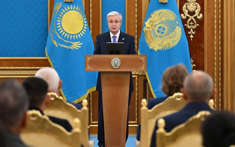 President Kassym-Jomart Tokayev