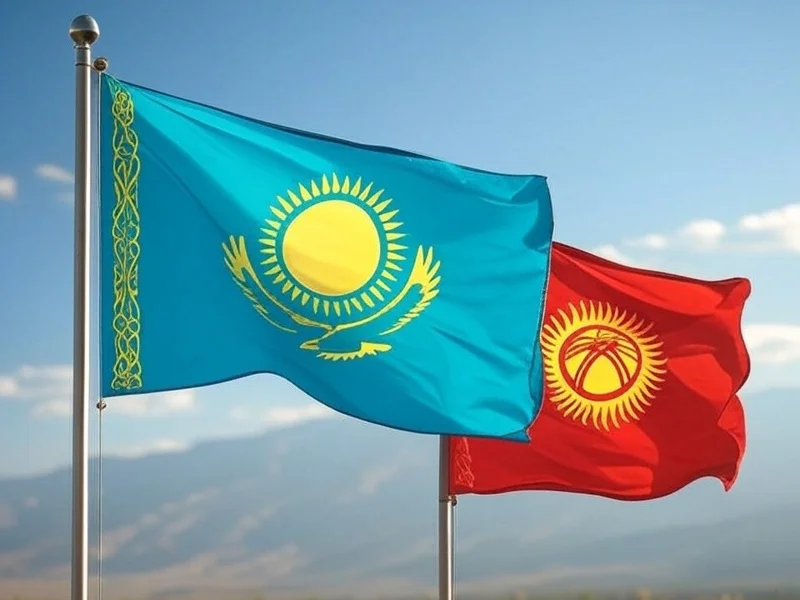 Trade between Kazakhstan and Kyrgyzstan shows remarkable upward trend