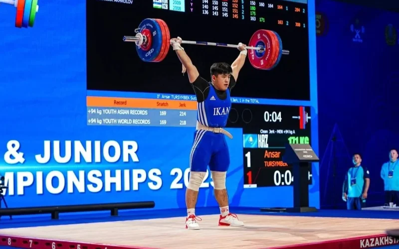 Kazakhstan bags 3 medals at Asian Youth and Junior Weightlifting Championships 