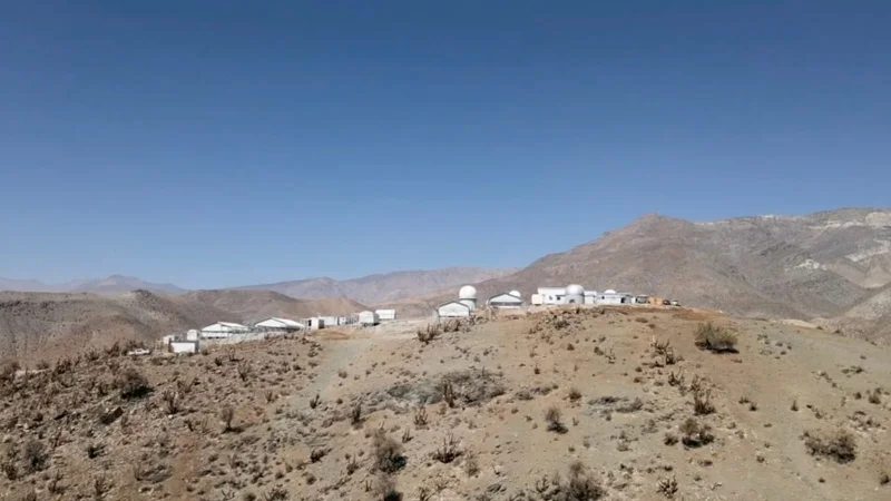 Казахстанский телескоп установили в пустыне Чили