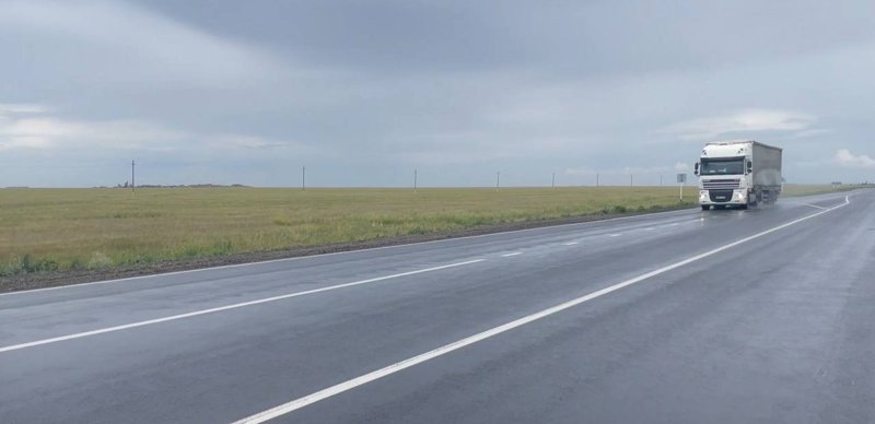 Қостанай облысында 80 жыл бұрын салынған жол жөнделді Қостанай облысында 80 жыл бұрын салынған жол жөнделді