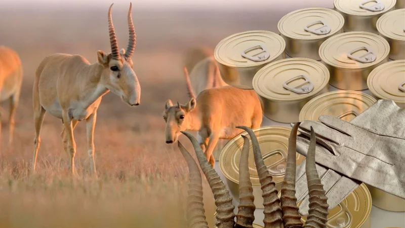 Сайгаки на мясо