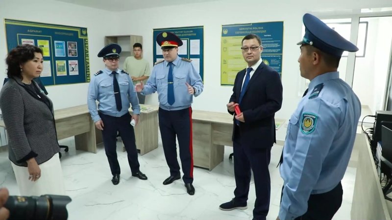 Елорданың сол жағалауында екі жаңа учаскелік полиция пункті ашылды