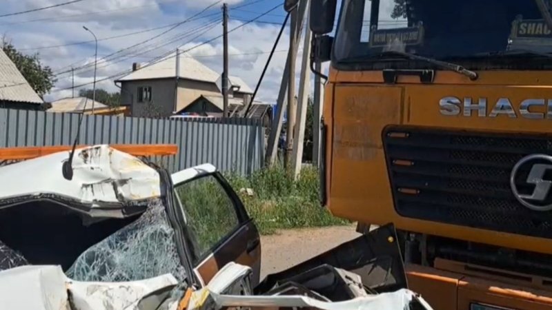 Смертельная авария произошла в Караганде