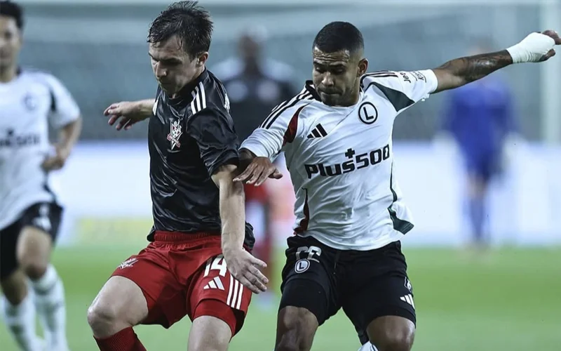 «Актобе» уступил «Легии» с минимальным счетом в матче Лиги Европы