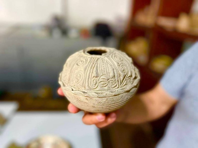 Unique artifacts discovered in Uzbekistan's Akhsikent Unique artifacts discovered in Uzbekistan's Akhsikent