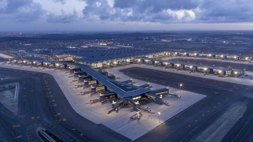 Türkiyeは、2025年の第1半分で航空旅行で合計1000.8mの乗客を見ています