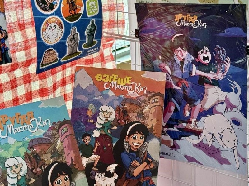 Tea-drinking heroes and modern legends: Alibek Kozhageldiyev’s vision for Kazakh comics Alibek Kozhageldiyev