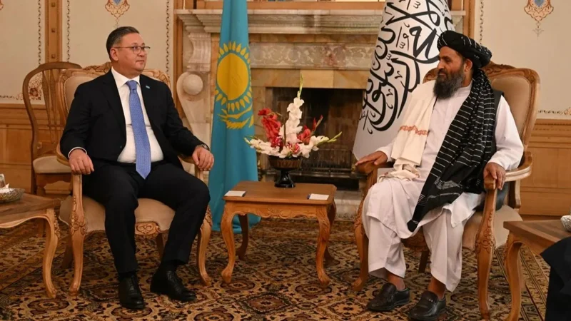 Kazakhstan, Afghanistan vow stronger rail links to boost regional trade