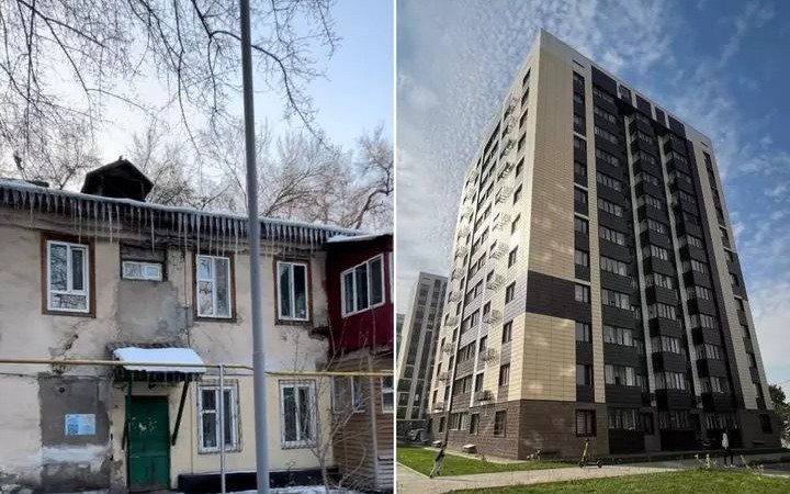 220 жителей ветхих домов переселили в новые квартиры в Алматы 220 жителей ветхих домов переселили в новые квартиры в Алматы